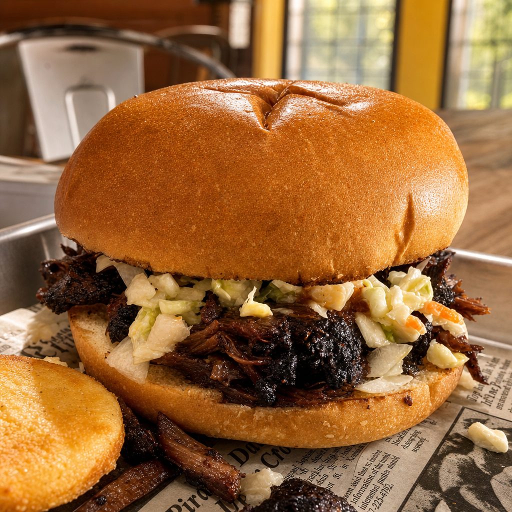 Brisket Sandwich.