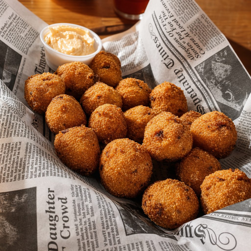 Hushpuppies Side.