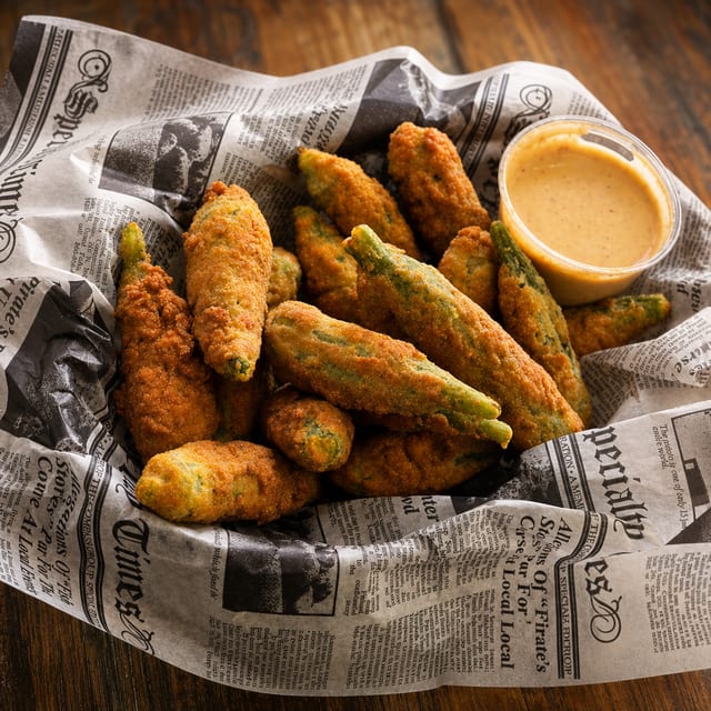 Fried Okra.